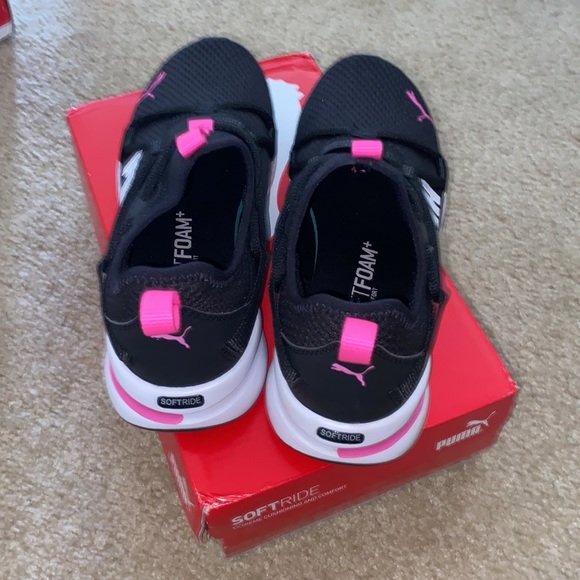 Puma Soft Ride Rift Slip On Running Shoes - Picture 3 of 6